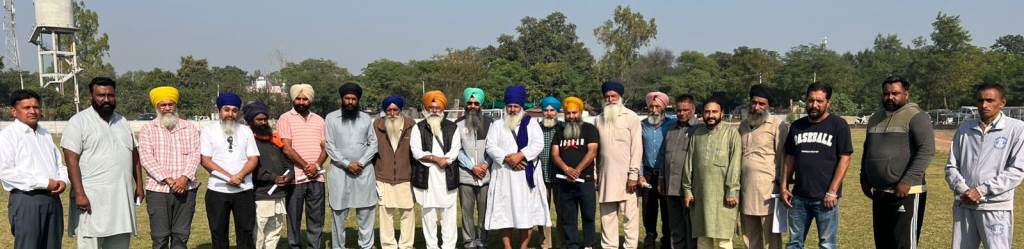 The Miri Piri Cup Football Tournament will be held from December 28th to January 3rd in Paddi Sura Singh